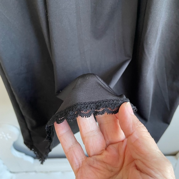 BLACK PINK MARILYN MONROE SLIP PADDED BRA LACE ADJUSTABLE STRAPS STRETCH - Picture 13 of 16